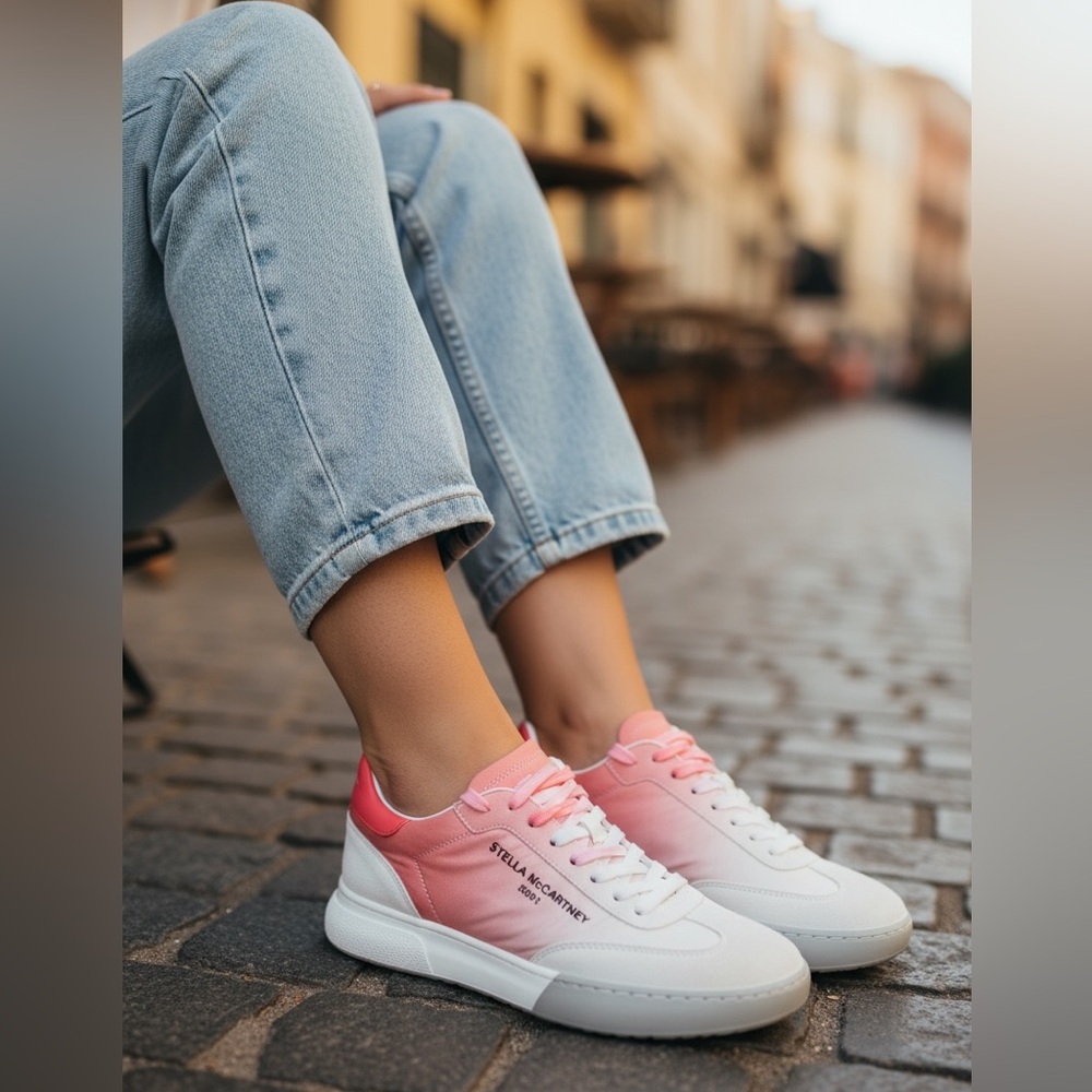 Stella Mccartney Loop Sneaker Women's Pink 36 LNWOT